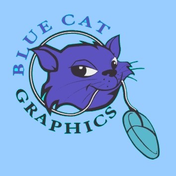 Blue Cat Graphics for signs